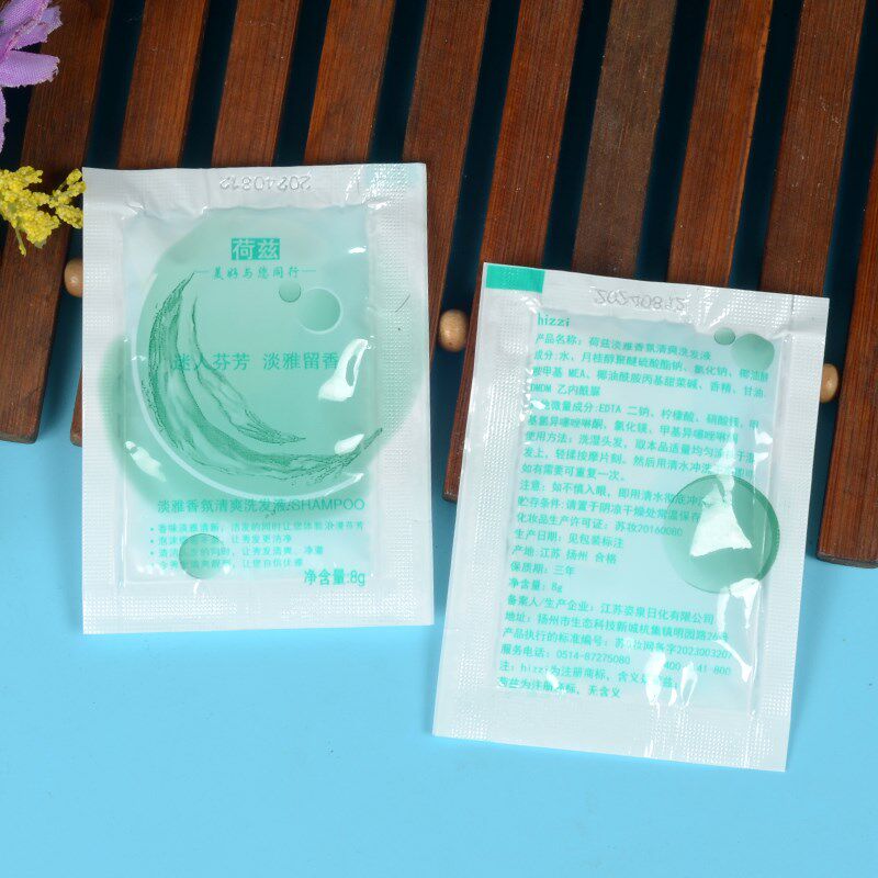 宾馆一次性洗漱用品洗发水沐浴露小包装酒店旅馆香波洗头膏小袋装