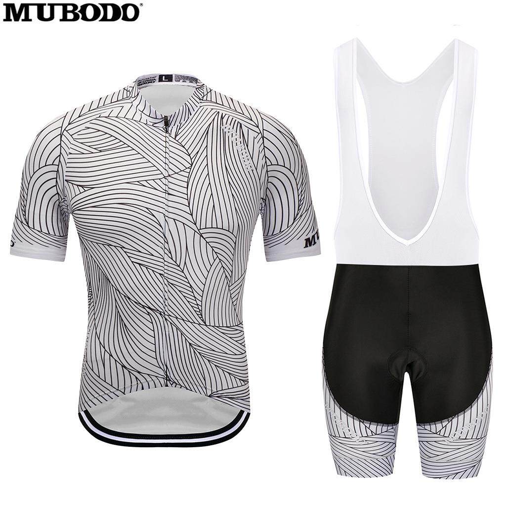 MUBODO骑行服摩托车服速降服背带套装制定儿童自行车服夏季短袖