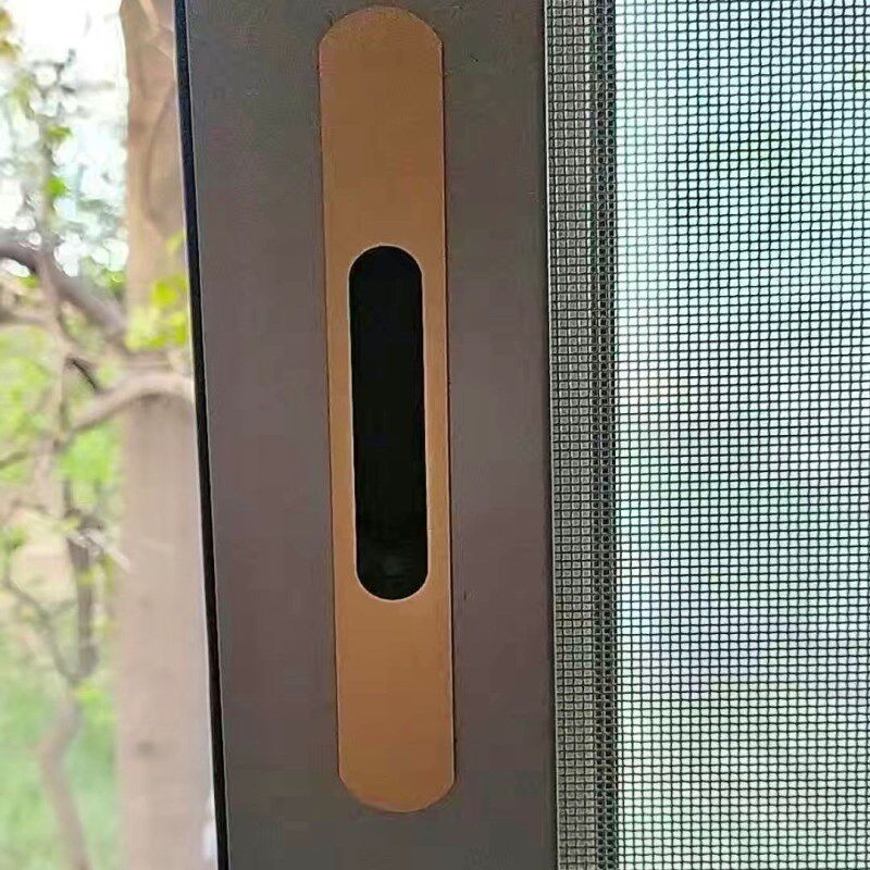 锁栓碰锁单点锁阳台推拉门新款移窗户锁扣钩锁搭扣铝合金条形门窗