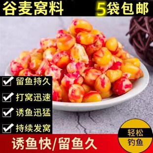 重庆合川郭哥渝渔星谷麦钓鱼饵料玉米打窝料野钓水库鲤鱼鲫鱼草鱼