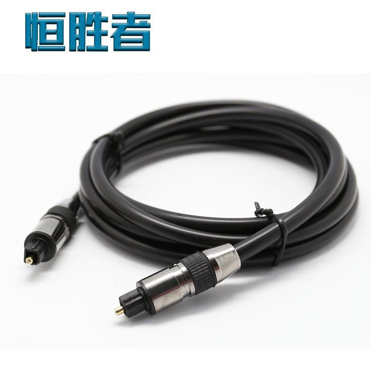 跨境厂家直销OD6.0 光纤音频线音响功放链接线数码线方对方口