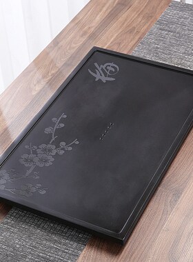 长50宽37厚度2cm茶桌茶几茶台内嵌入式石材茶盘定制尺寸更换加工
