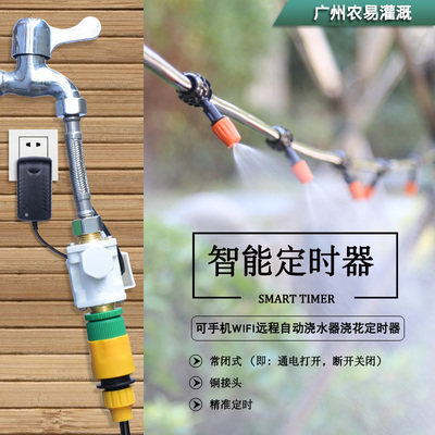 自动控制全自动浇水器浇花定时器家庭阳台智能淋花滴灌微喷雾化