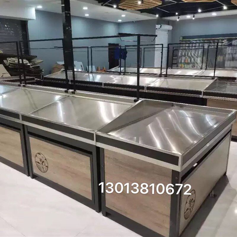 水果架子木质钢木果蔬架蔬果架水果店货架超市货架散称展示货货架