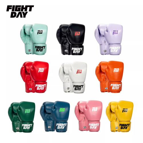 FIGHTDAY纯色拳击手套专业加厚