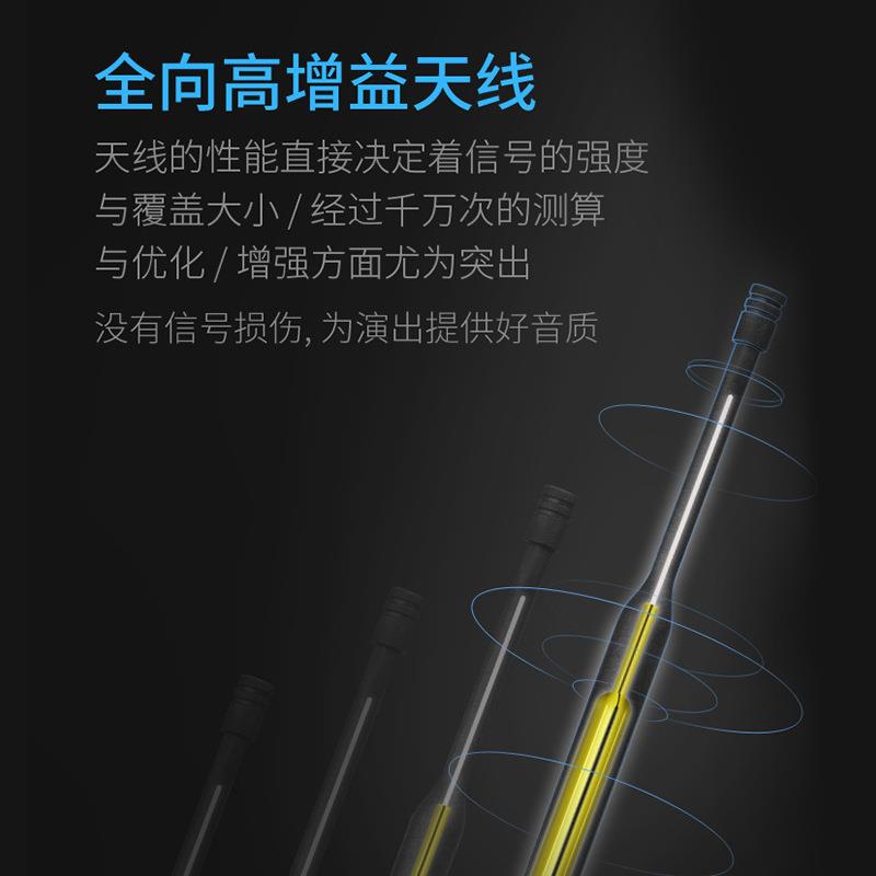 无线话筒接收器天线放大器配件麦克风主机TNC增益BNC加强5倍信号