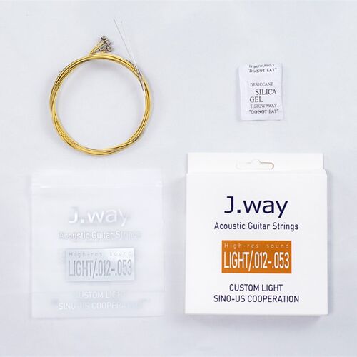 Jway 精卫民谣吉他通用琴弦 从容吉他教室
