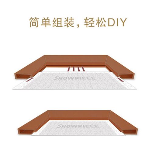 3D-JP 600片平面拼图框 三色可选 塑料材质 需组装(不含展示拼图)