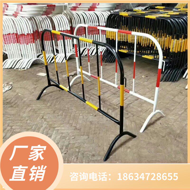 河南铁马护栏镀锌管施工围栏市政隔离路栏道路移动安全防护栏围挡