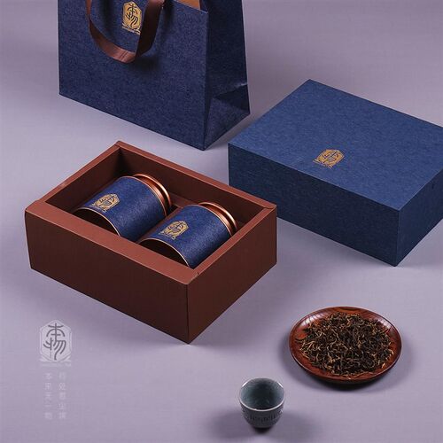 半斤一斤通用复古茶叶包装盒红茶绿茶小青柑陈皮茶叶礼盒空盒定制