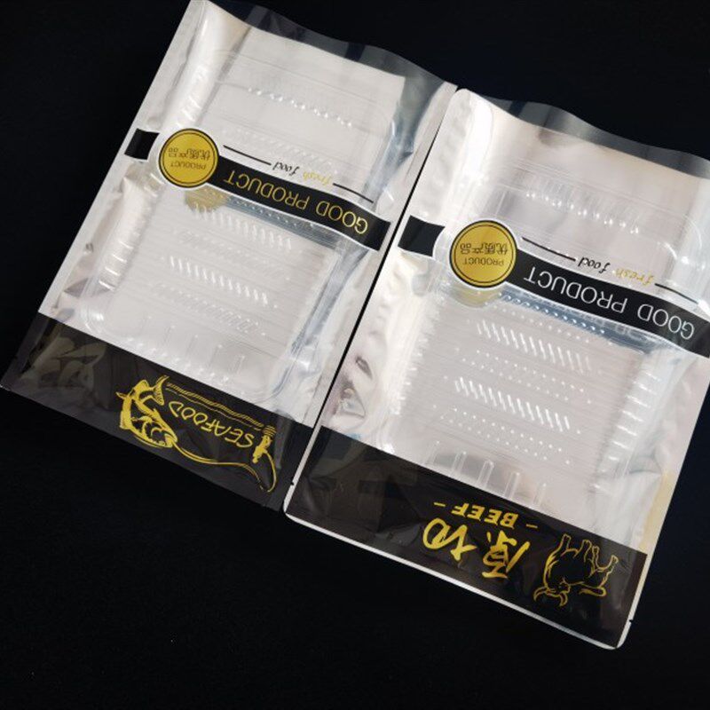 原切牛肉牛排海鲜阴阳铝箔通用真空包装袋澳洲牛肉排肉卷镀铝袋