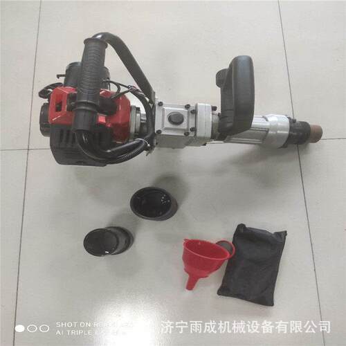 便携式防汛打桩机 小型手持式护栏打桩机 防汛二冲程植桩机