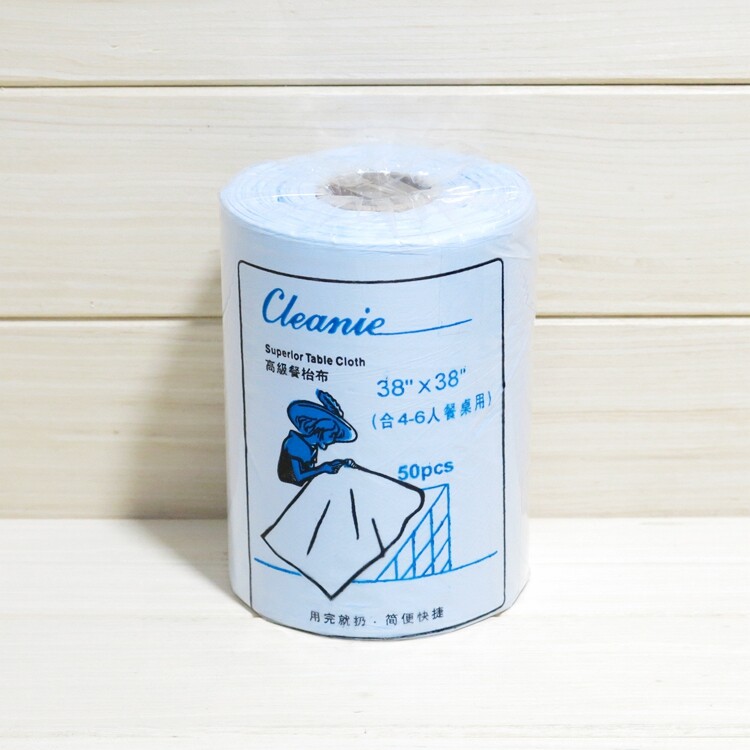 金冠卖家 Cleanie/爽洁餐台布一次性桌布餐桌布38-52 50个大小号