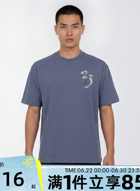 NIKE耐克男子秋SPT STMT GFX SS CREW运动休闲短袖T恤IQ7287-491