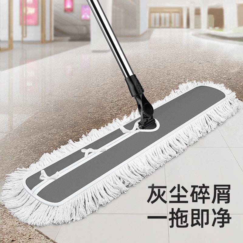 大号平板拖把酒店大商场尘推家用懒人一拖净拖地吸水拖布干湿两用