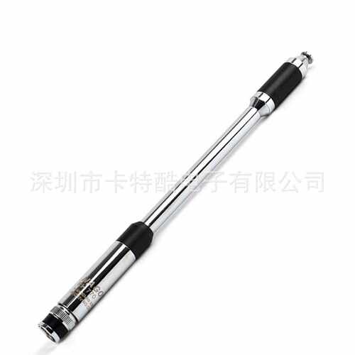 RH770天线BNC UV双段拉杆天线 IC-V8 V80 V82 V85 TK100 200天线