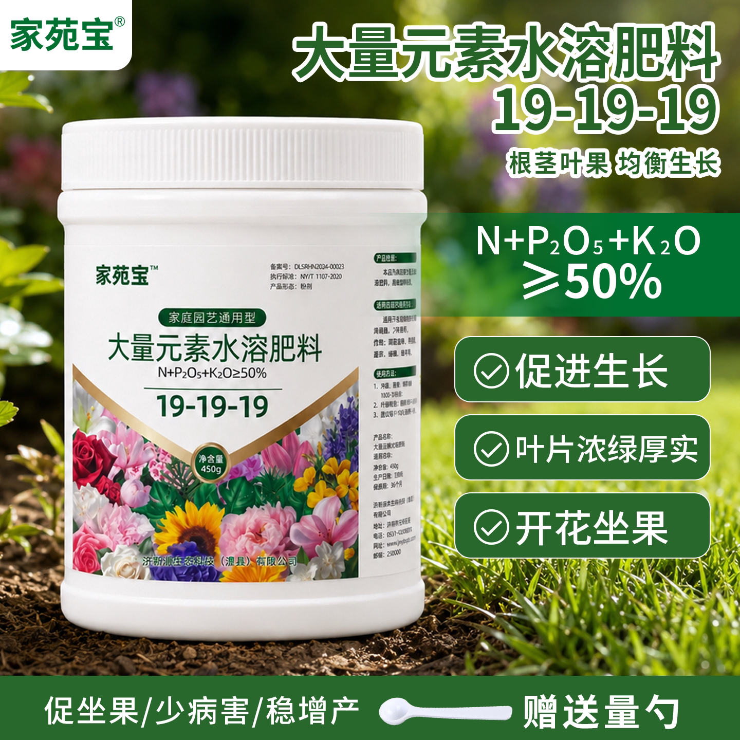 19-19-19大量元素水溶肥料园艺