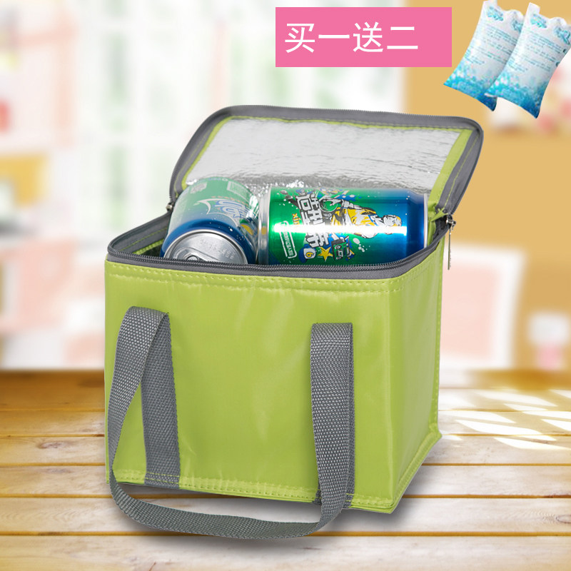 爱思茉莉保温包便当包饭盒包 加厚保冷袋冰包保温饭盒袋 送冰袋