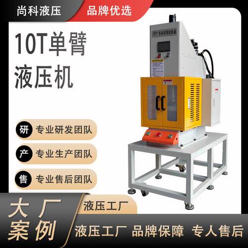 臂液压机工厂定制100吨臂压力机生产桌面小型液压机