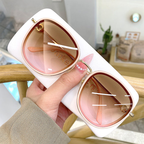 新款女士太阳眼镜圆脸墨镜防紫外线百搭时尚潮防晒大脸显瘦眼镜女