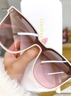 韩版墨镜红太阳开车大脸显瘦街拍