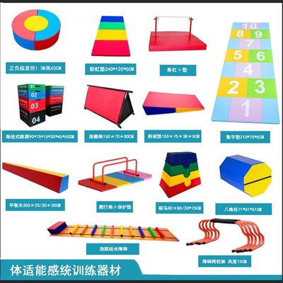 体适能感统训练器材全套障碍跑跳感统教具 少儿感觉统合训练器材