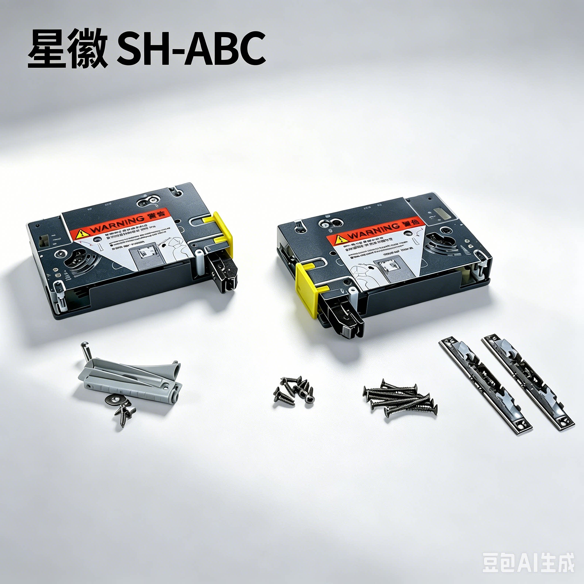 星徽（SH-ABC）HK上翻门折叠隐藏铰链 任意悬停自动关闭快拆快卸