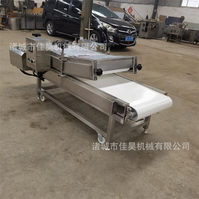 全自动带式整平机酱菜软包装食品整平机真空食品挤压整形机器