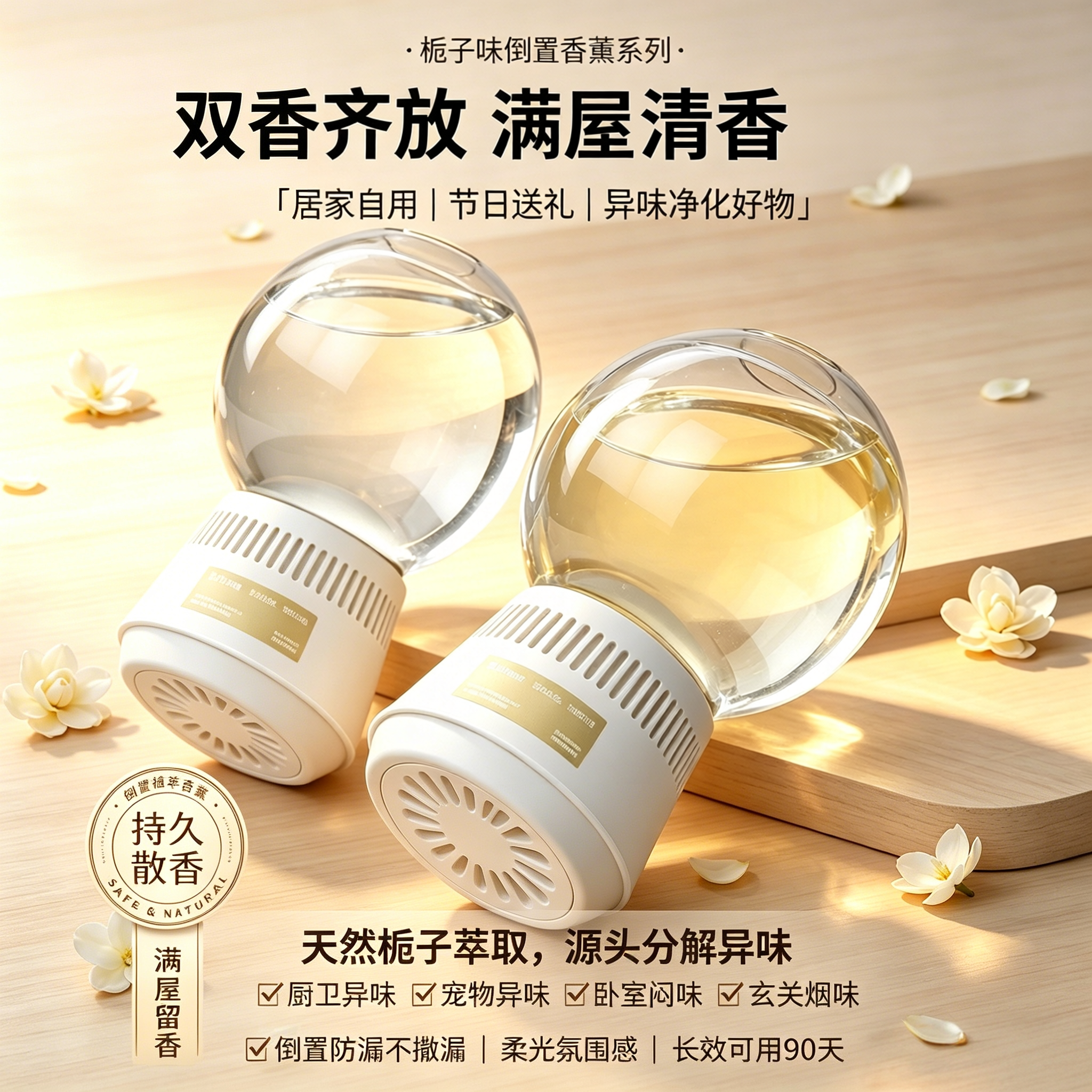 【下单立减50】倒置香氛球家用香薰室内持久留香卧室卫生间JT①