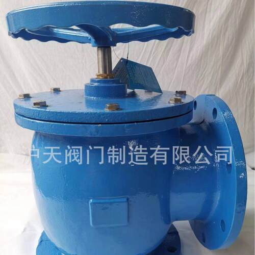 沪天定制手动D排泥阀S44快开污式X球墨SD44X铸铁焊接排隔膜式排泥