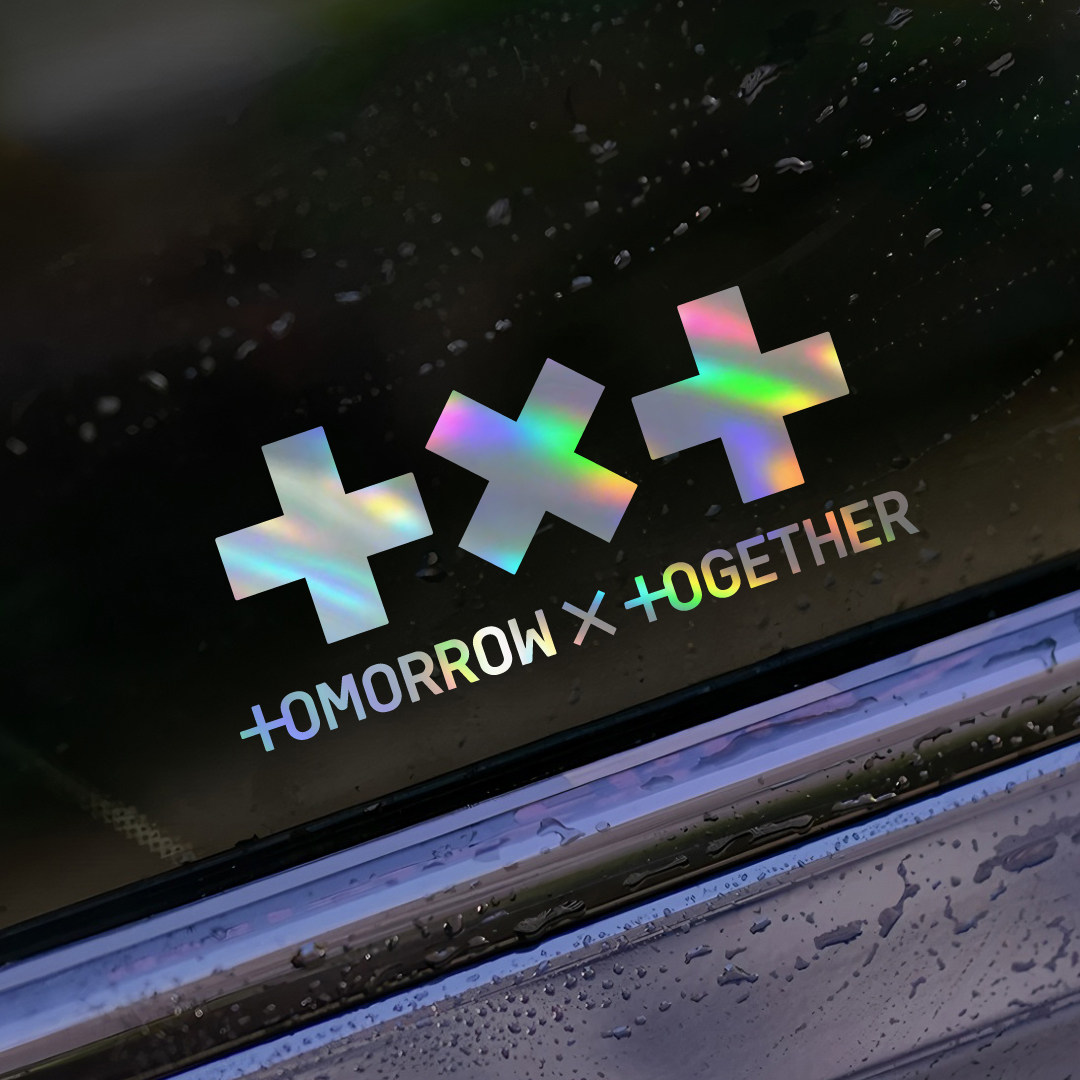 TXT韩团X标个性创意汽车贴纸