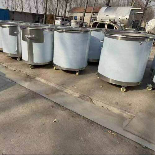 厂家供应锈不 钢拉缸 油漆涂料缸搅拌桶拉300L多种移动拉缸