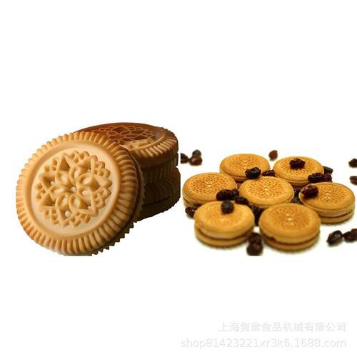 全自动青稞杂粮饼干成型生产线牛奶饼干设备辊切设备上海