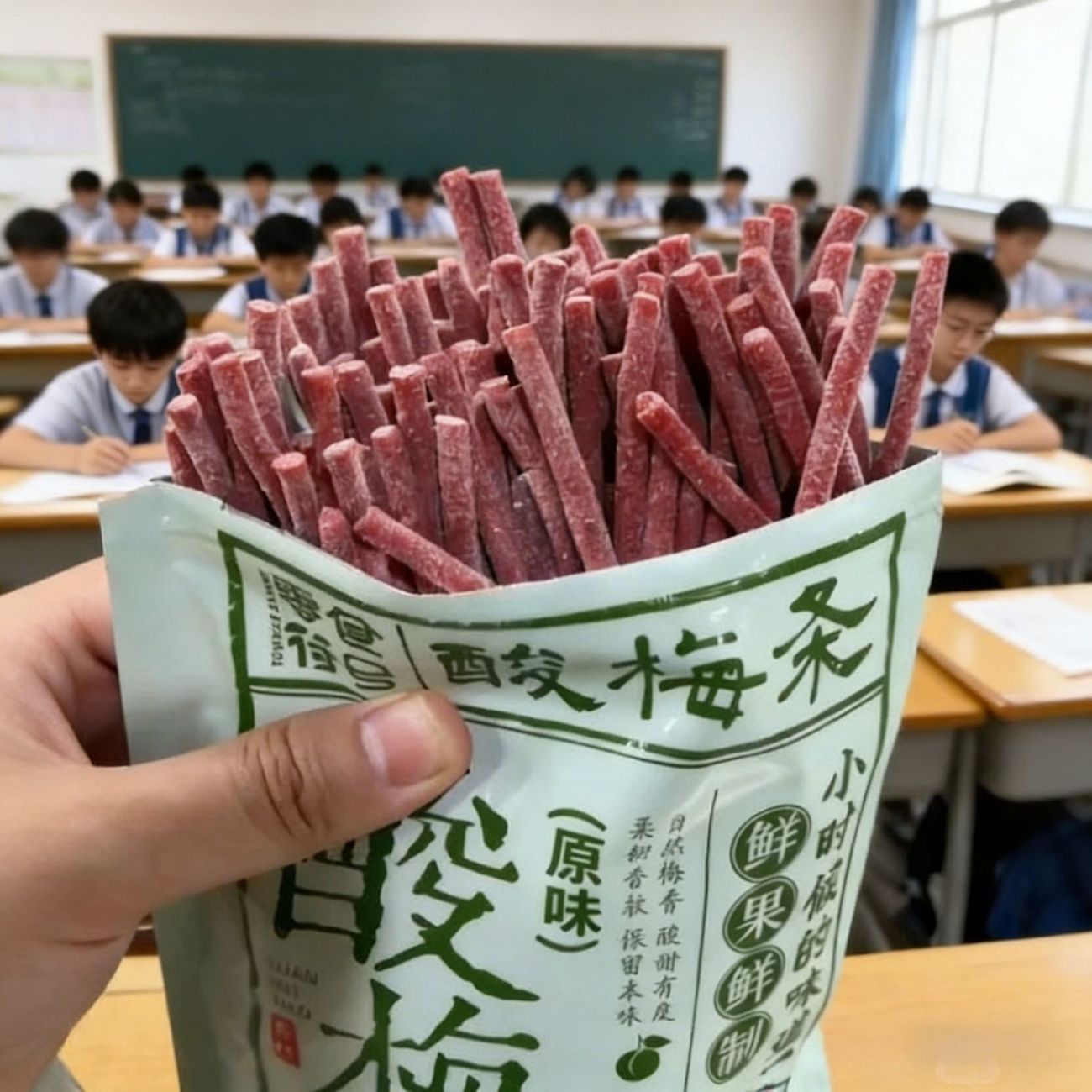 【酸爆了】酸梅条青梅条酸梅原味话梅营养开胃解馋酸甜梅休闲零食