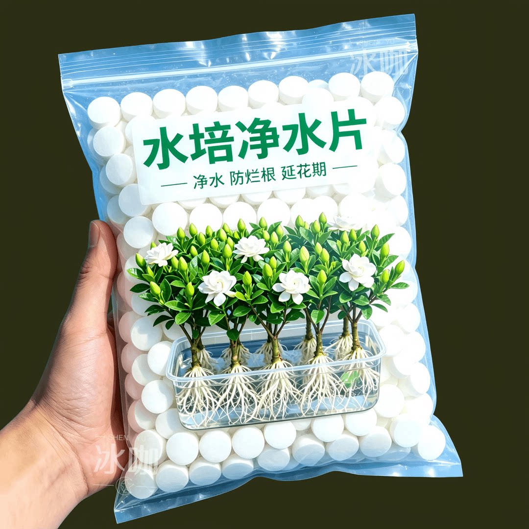 不臭水碗莲专用净水营养片净化水