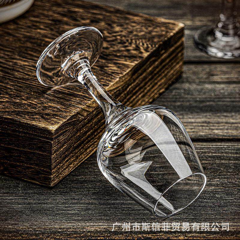 水晶玻璃脚50毫升白酒品鉴杯一两品酒杯一体成型新中式套装酒杯