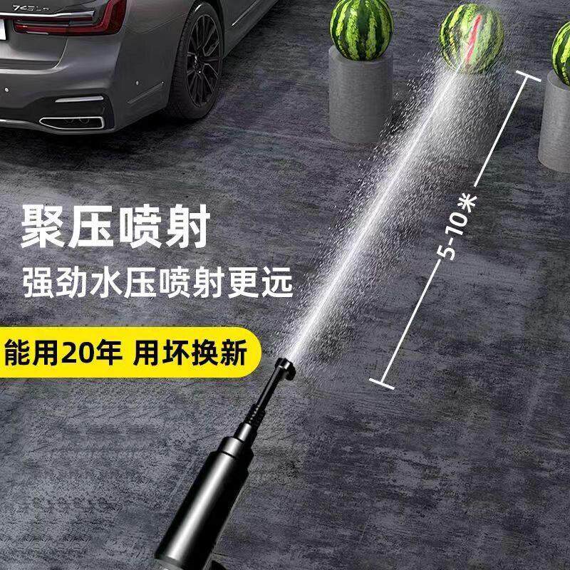 新款可充电便携式套装洗车器家用农用喷洒多功能压洗车水枪