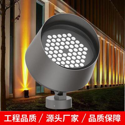 RGBW投光灯60w80W100W512全彩户外聚光灯CREEXPE光效亮化射灯