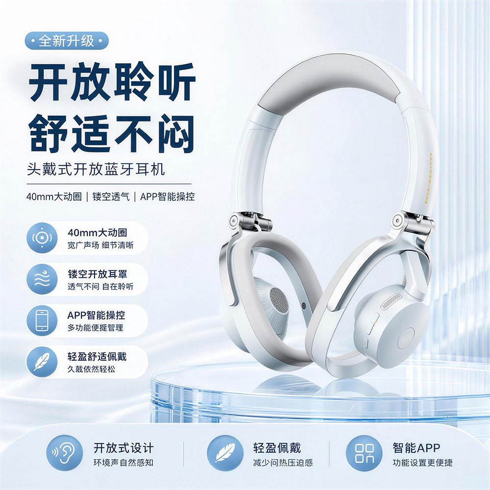 魔声MD10头戴式通话降噪蓝牙耳机无线耳麦新款有线超长续航骁龙芯