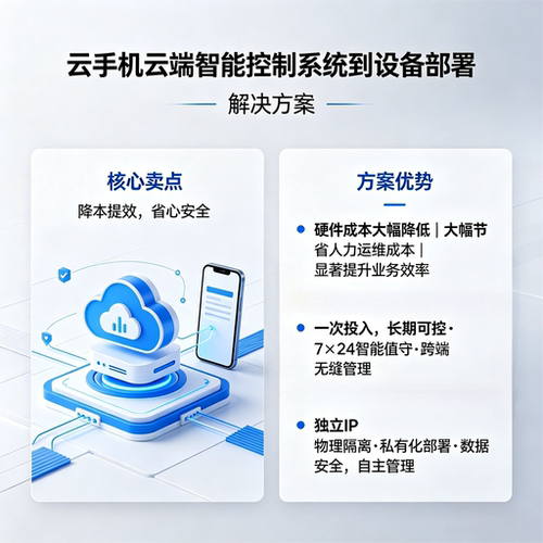 云手机管理系统开发 硬件部署硬件到系统一站式 云真机服务器