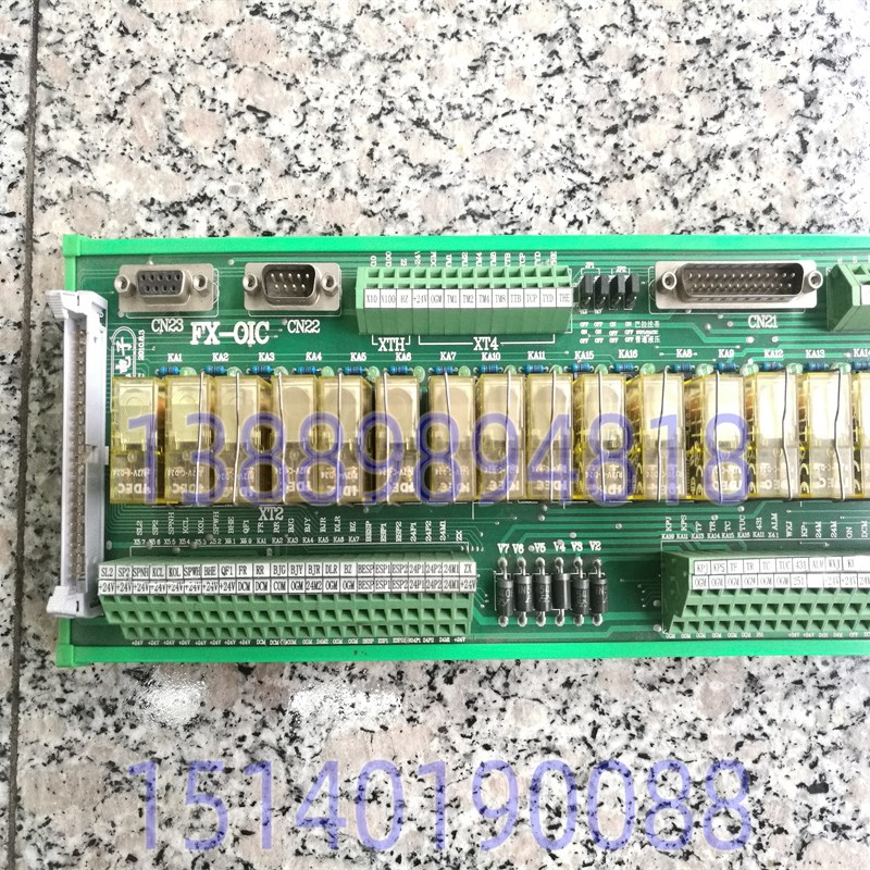 沈阳数控机床配件 CAK5085继电器板FX-OIC模组模块 广数系统