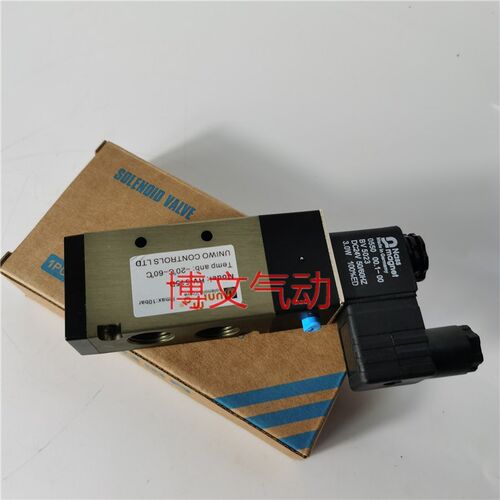 电磁阀HV-515D AC220V DC24V管式换向阀AMISCO UNIWO气动阀