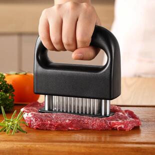 不锈钢松肉针嫩肉器家用牛排猪扒鸡排扎肉器烤肉入味针厨房小工具