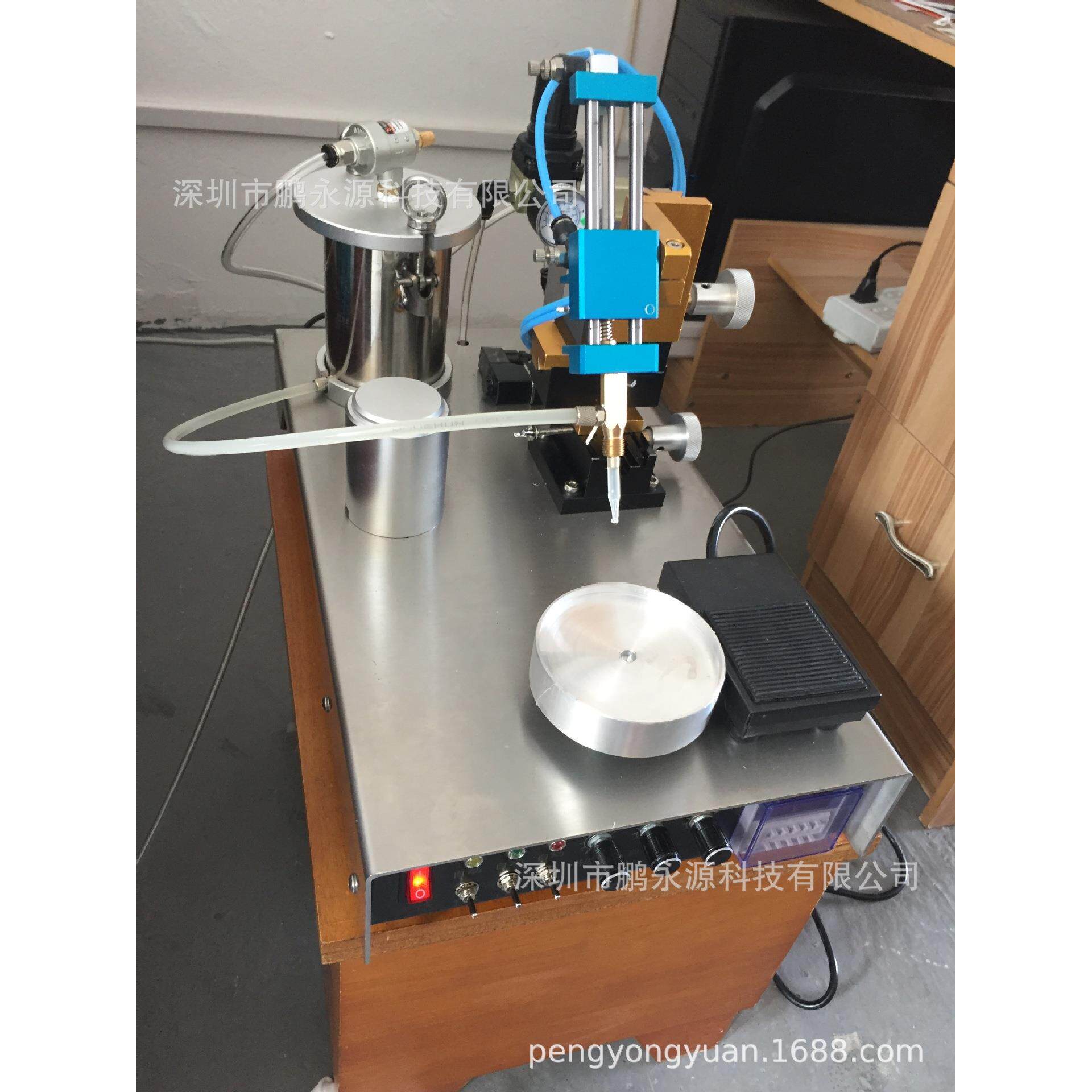耳机音响微型喇叭点打胶机音膜打胶机圆形圆形小胶桶点胶机