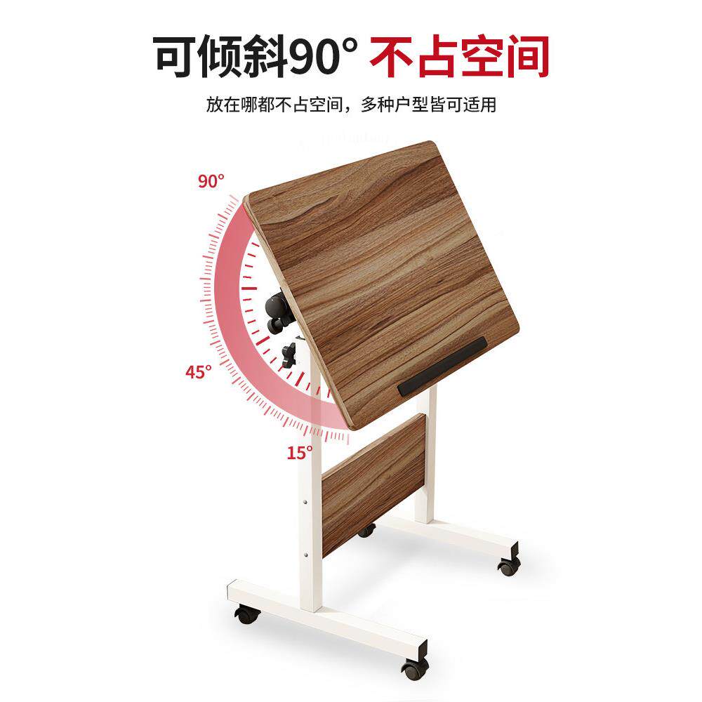 电脑桌懒人桌台式家用床上书桌简约小桌子简易折叠桌可移动床边桌