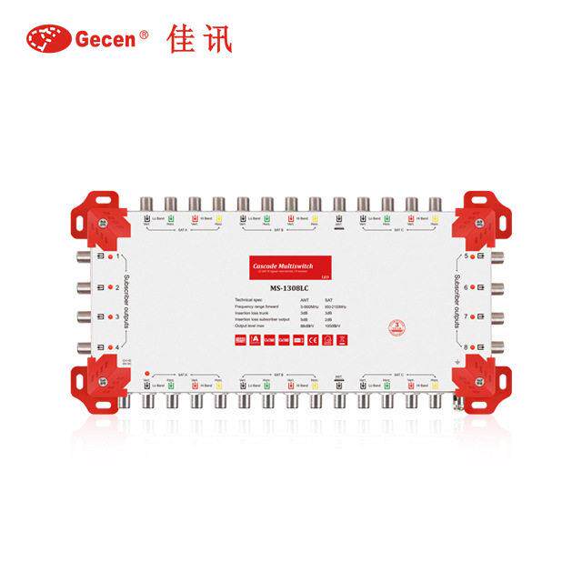 13进8出多路信号切换开关13inmultiswitch12sat+1antinput