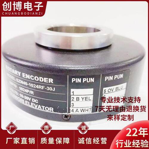 全新SZN40-1024RF-30J空心轴电机编码器