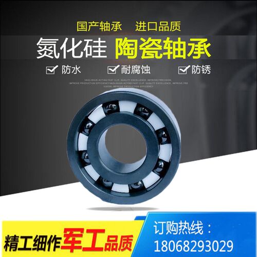 全陶瓷氮化硅轴承6009 6010 6011 6012 6013 6014 6015 6016 6017