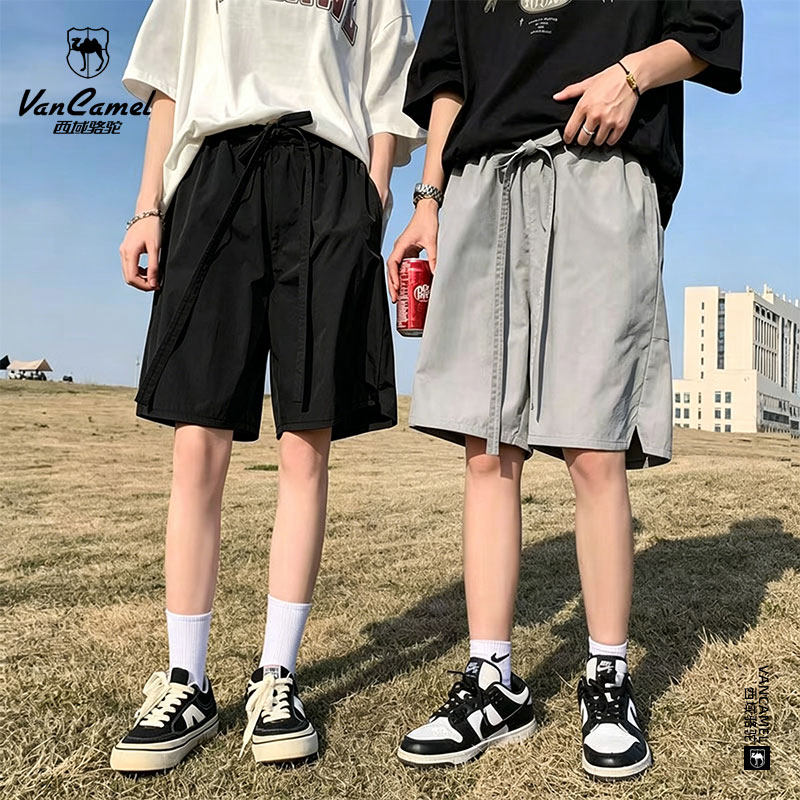 2026 潮流新款梭织长裤男女同款韩系简约户外百搭运动休闲短裤ALL