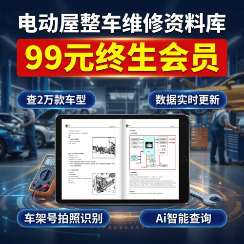 2021年电动屋 YOUNG光 维修手册电路图资料库Ai智能一键查询